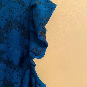 Dress it up with this black and blue dress. Xhilaration XXL